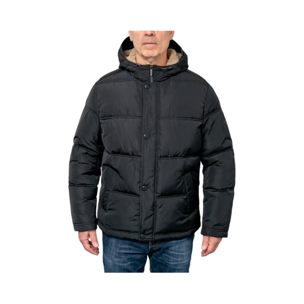 London Fog Black Winter Parka Coat NWT Size XL